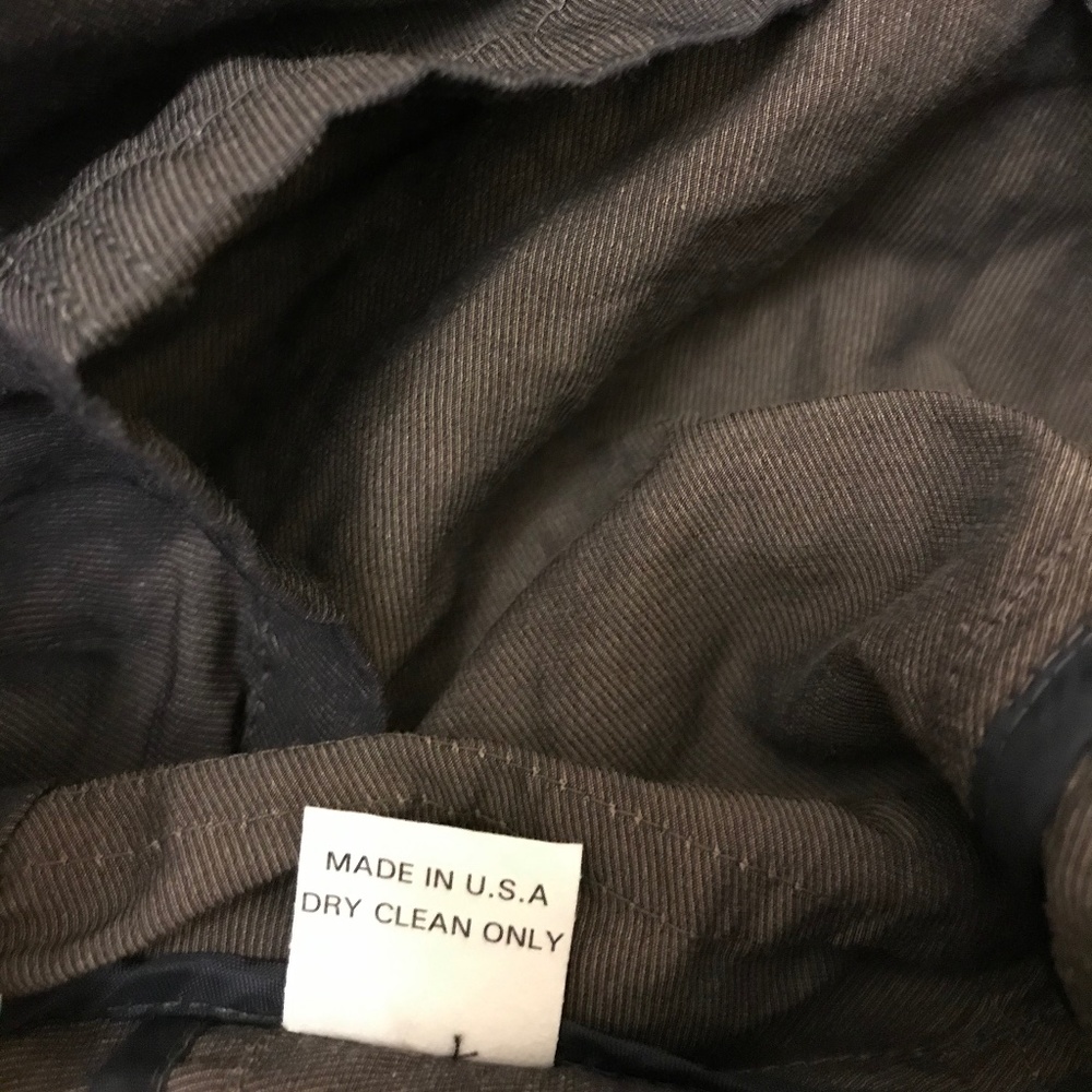 Walter Metallic Grey-Blue Shirt Dress Size 6, EUC! - Picture 5 of 7